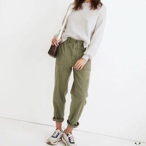 Madewell Military Straight Cargo Pants